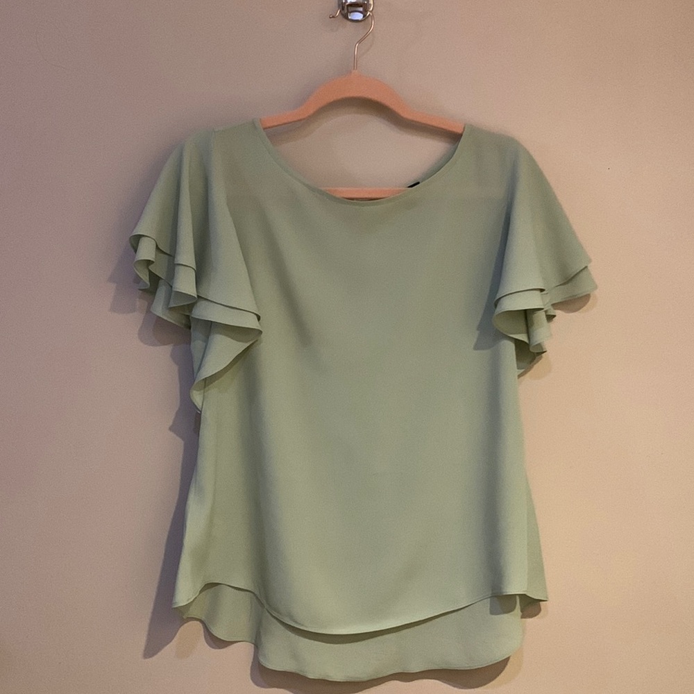 Ann Taylor, 0P, mint green, never worn